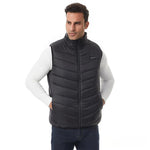 Men's USB heated vest, detail view