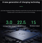 20,000mAh magnetic power bank, feature view