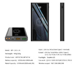 20,000mAh magnetic power bank, alternate view