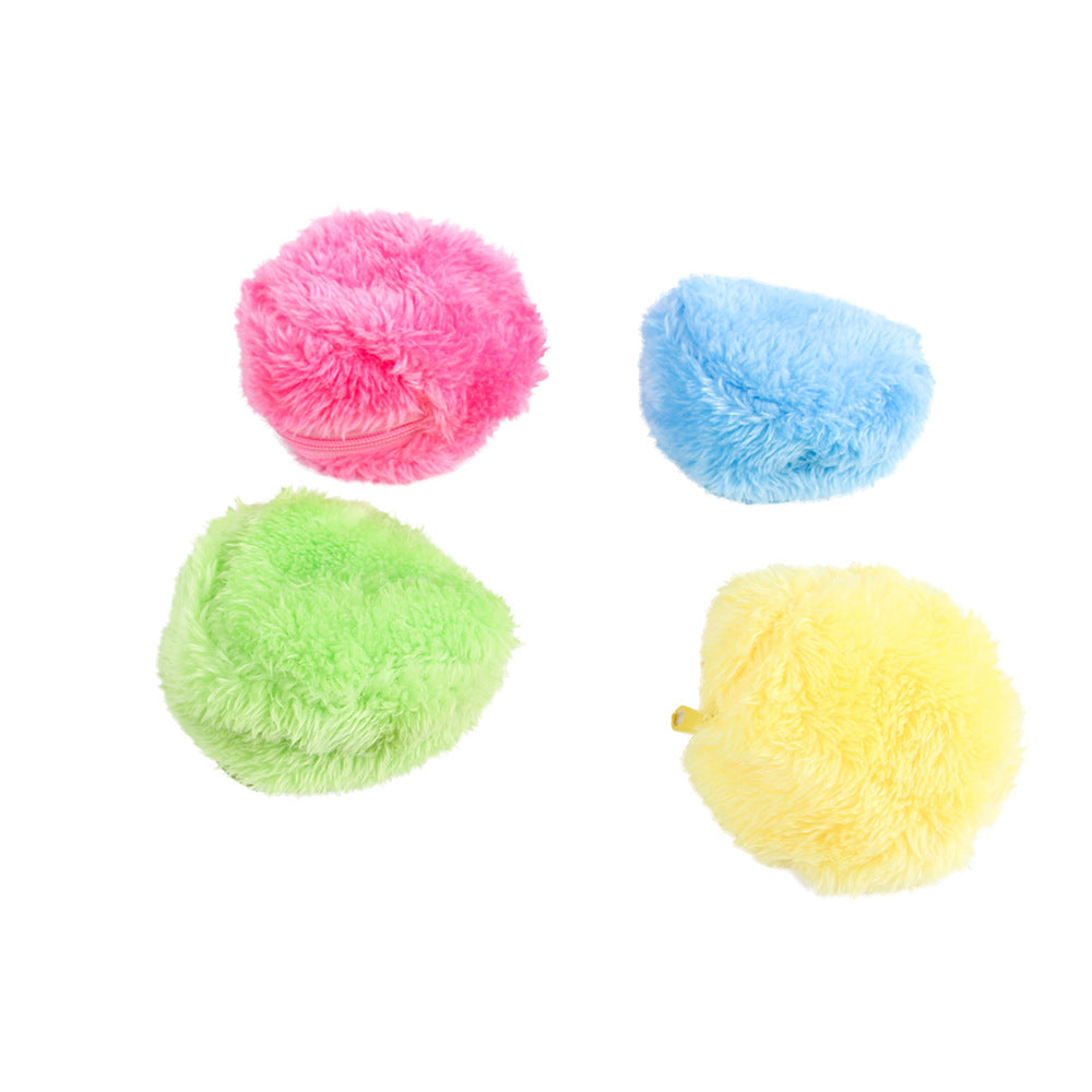 Magic Roller Ball Dog or Cat Interactive Plush Toy